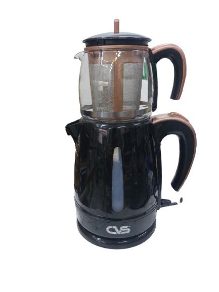cvs 1547 latife renkli plastik cam çay makinesi 1600 W
