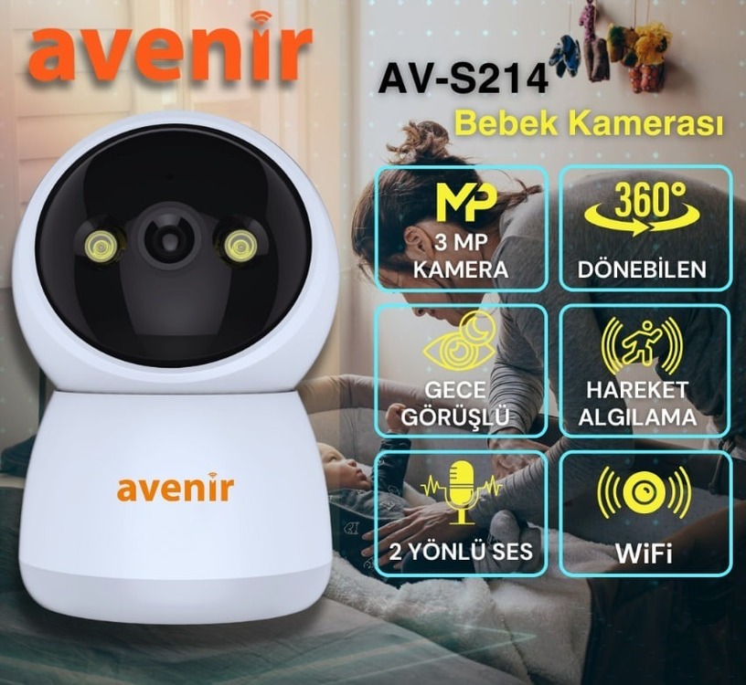 avenir av-s214 3 Mp 360° 