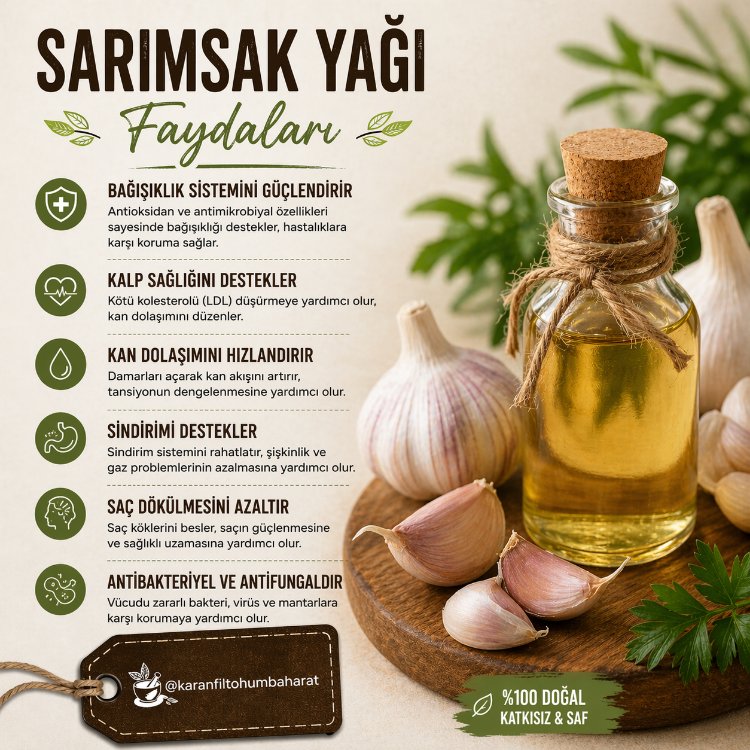 Sarımsak Yağı 20 ML