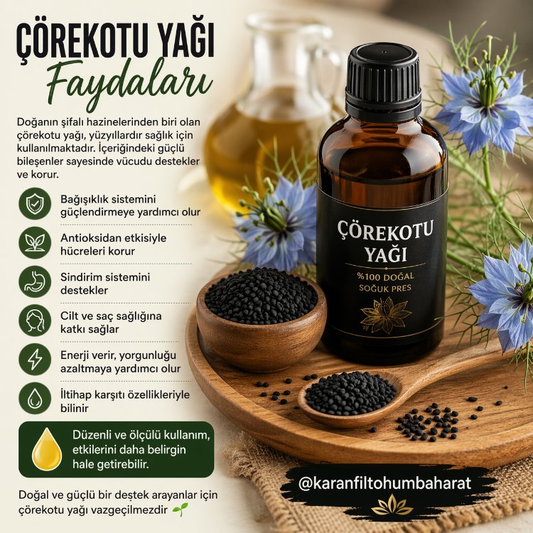 Çörekotu Yağı 50 ML