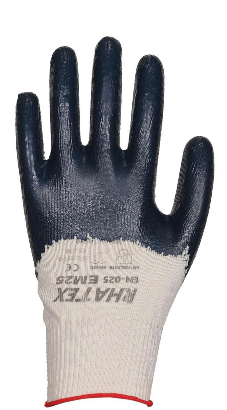 RHATEX 1. KALİTE NİTRİL İŞ ELDİVENİ ( 10 ÇİFT )