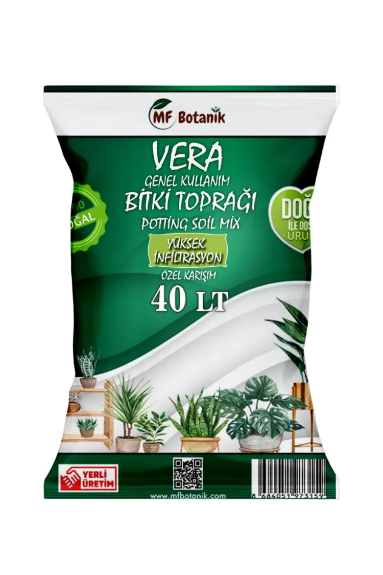 VERA %100 ORGANİK İTHAL GENEL BİTKİ TORF' U (80 LİTRE)