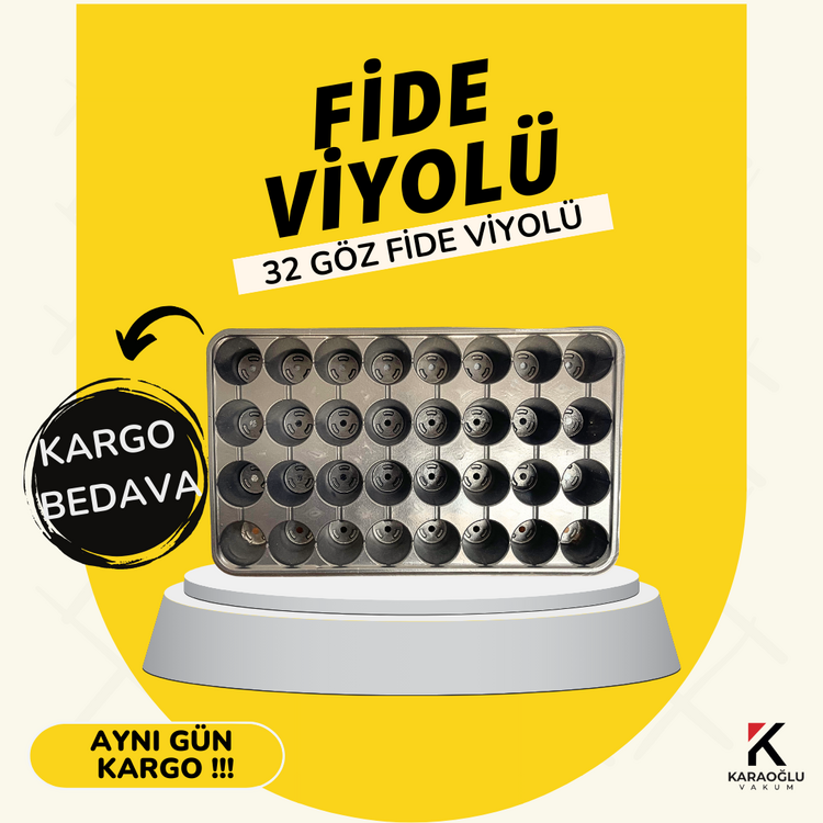 32 GÖZ FİDE VİYOLÜ (32GF100A) 100ADET KARGO DAHİL !