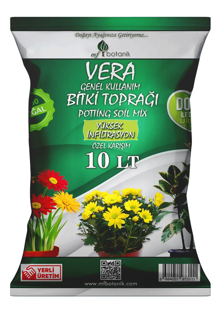 VERA %100 ORGANİK İTHAL GENEL BİTKİ TORF' U (10 LİTRE)