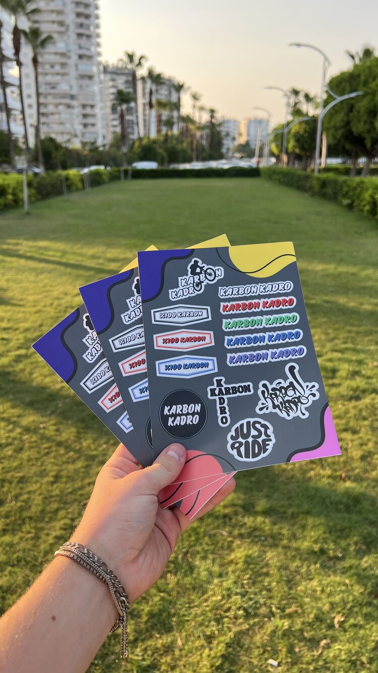Karbon Kadro Sticker Seti