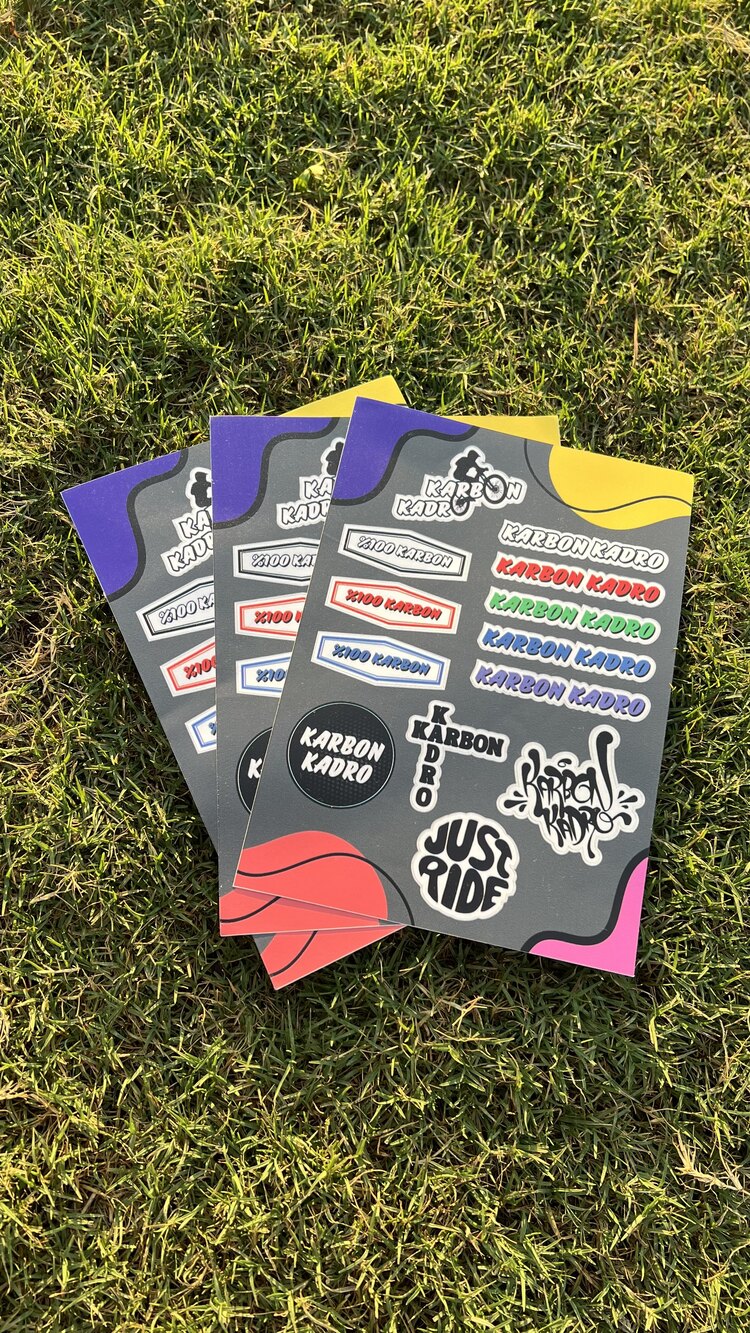 Karbon Kadro Sticker Seti