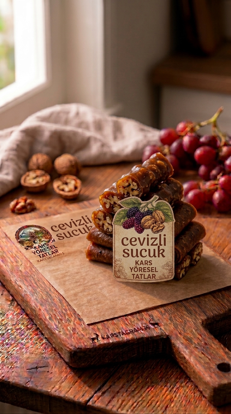 Kars Cevizli Sucuk (Köme)