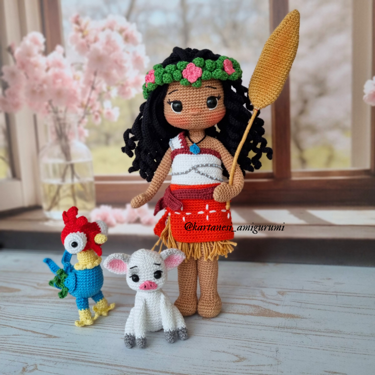 MOANA, HOROZ HEİ HEİ, DOMUZ PUA - TARİF (DİJİTAL ÜRÜN)