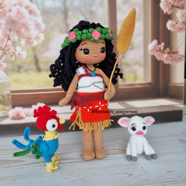 MOANA, HOROZ HEİ HEİ, DOMUZ PUA - TARİF (DİJİTAL ÜRÜN)