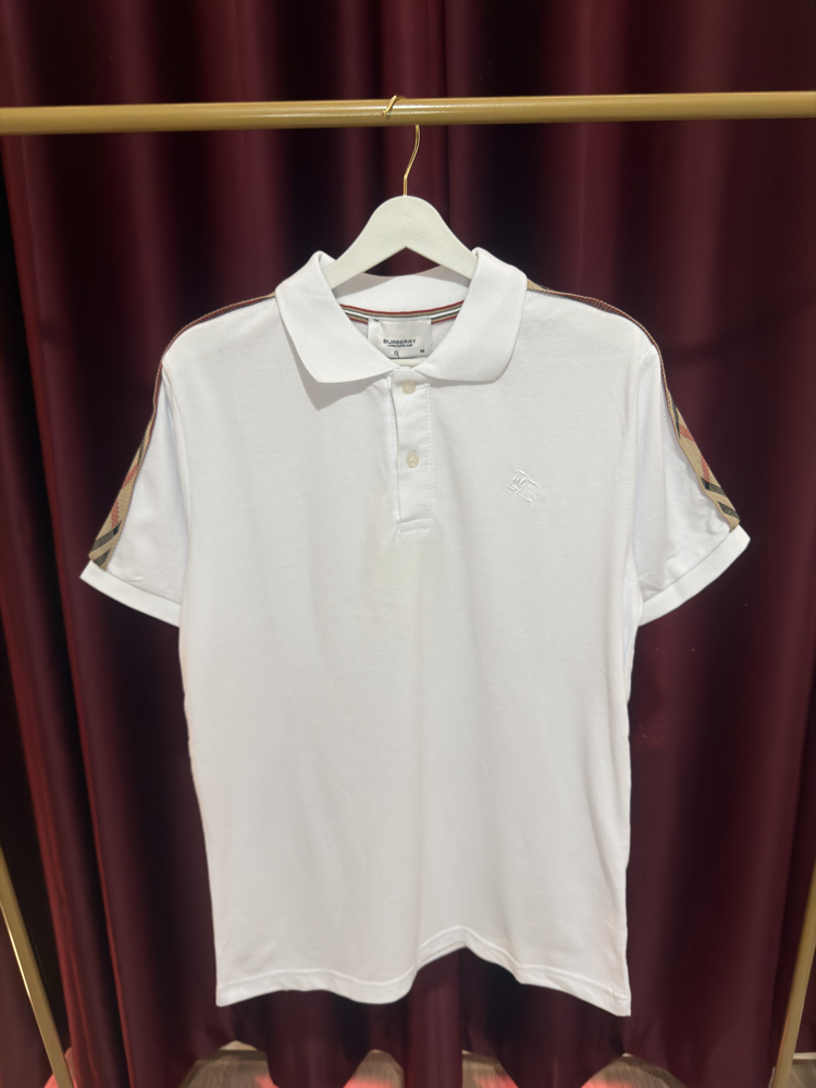 Burberry Şerit Detaylı Premium Polo Yaka 