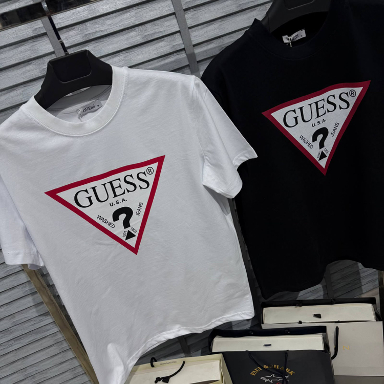 Guess Premium Tshirt Siyah