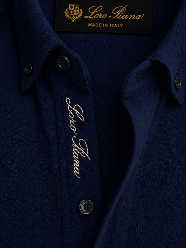 Loro Piana Keten Gömlek & Keten Jogger Takım Laci