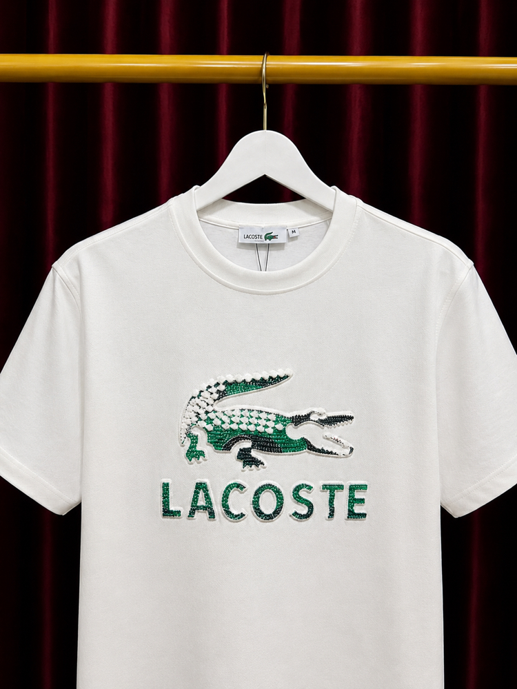 Lacoste Kabartma Logolu Tshirt