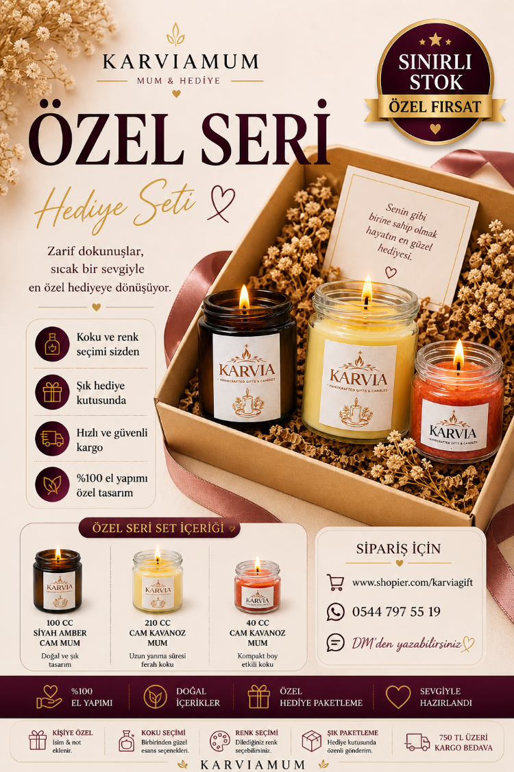 Karvia 3lü Ev Işığı Set