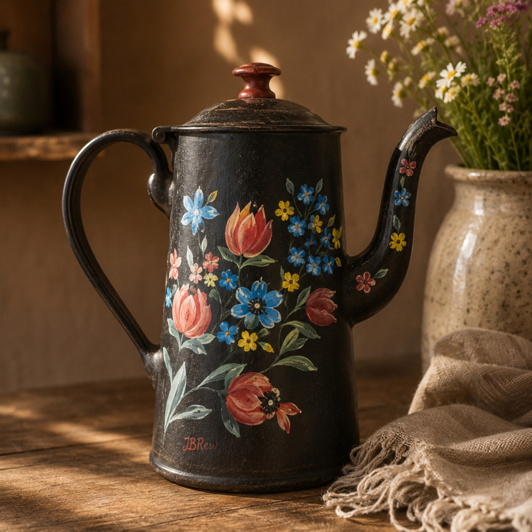 Vintage 3’lü Pot Set 