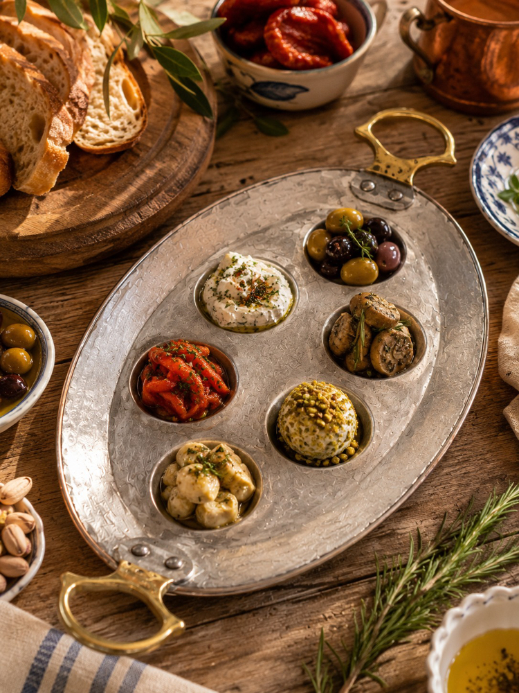 Bakır Escargot Tavası 