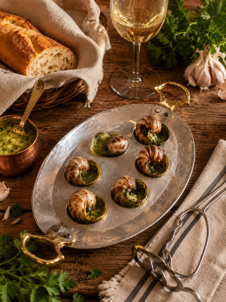 Bakır Escargot Tavası 
