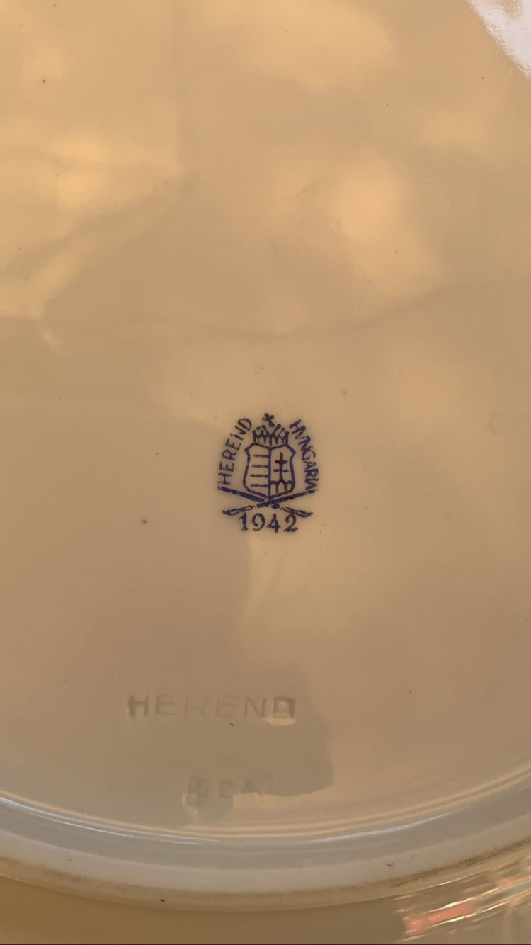 Herend Servis Tabağı