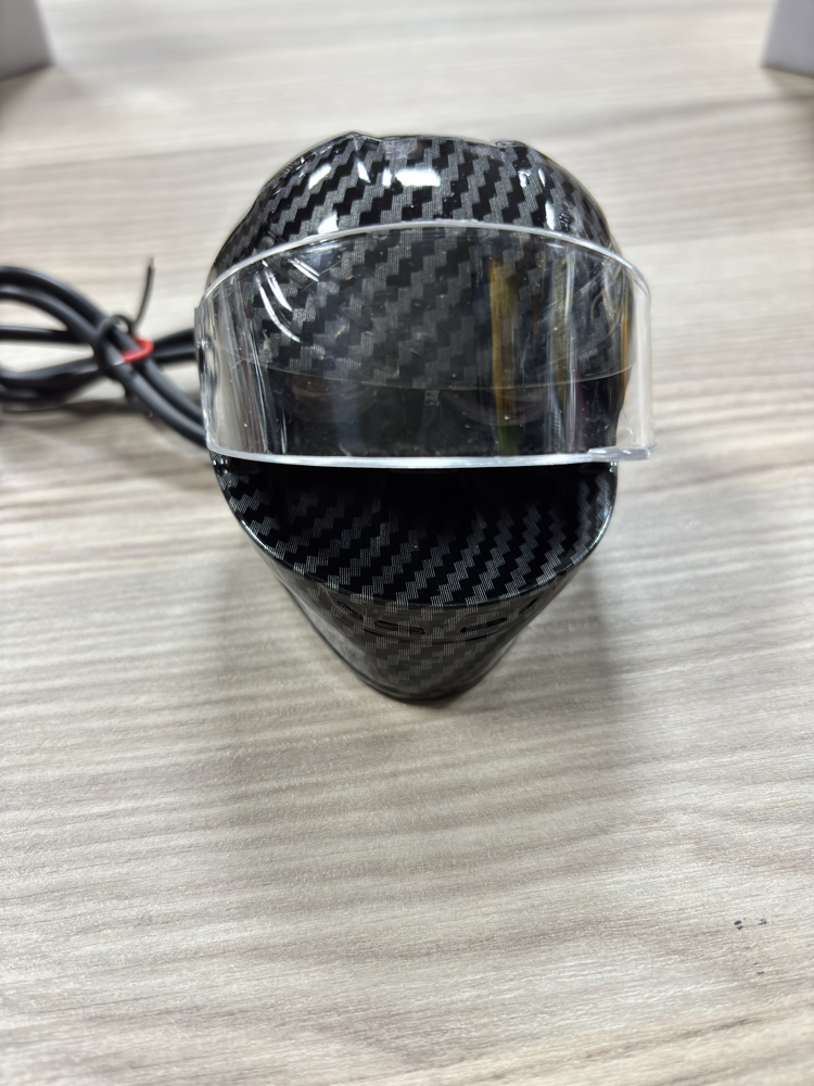 KARBON KASK MOTORSİKLET LED LAMBA