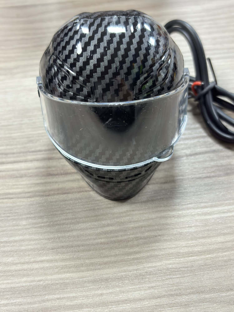 KARBON KASK MOTORSİKLET LED LAMBA