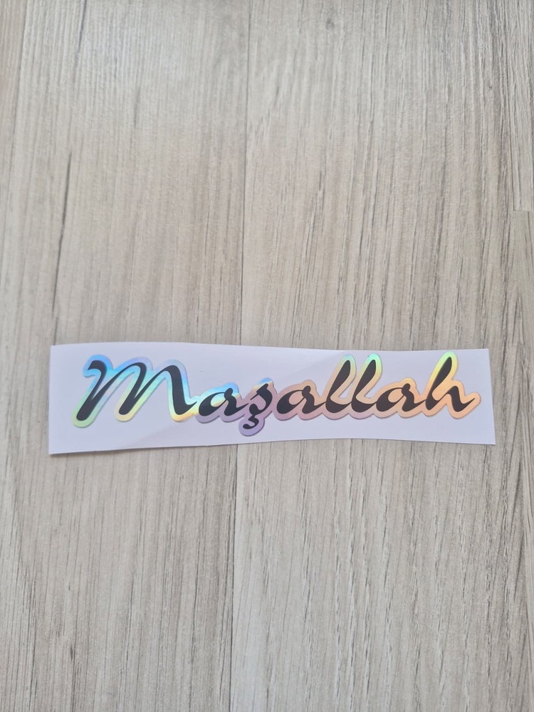 Maşallah Sticker(13x2cm)