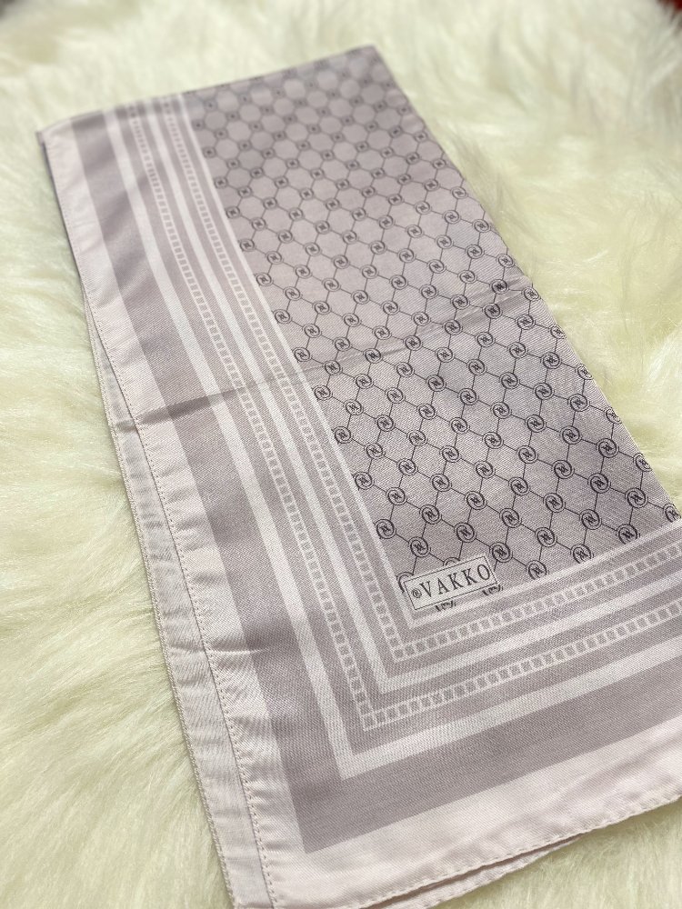 Vakko elegant eşarp pembe