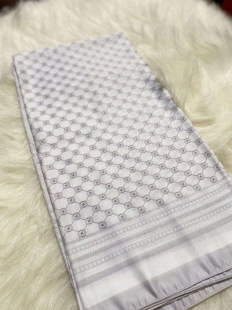 Vakko elegant eşarp gri