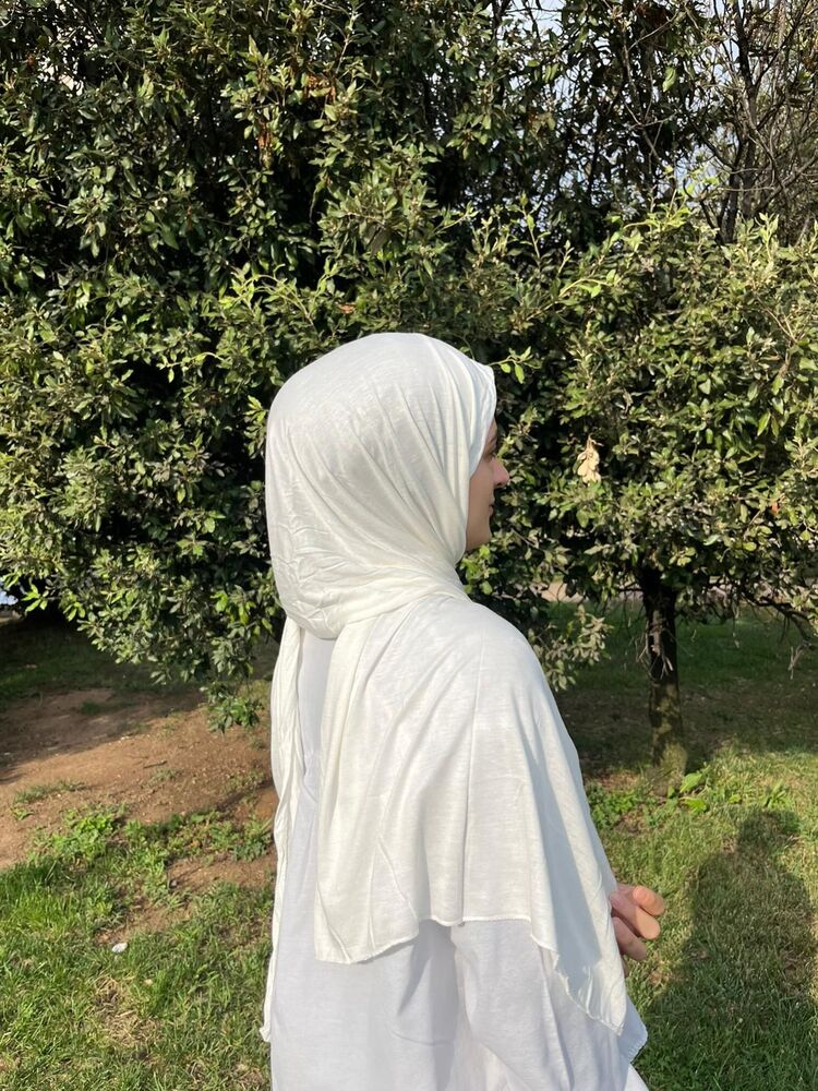 Beyaz Penye Şal 