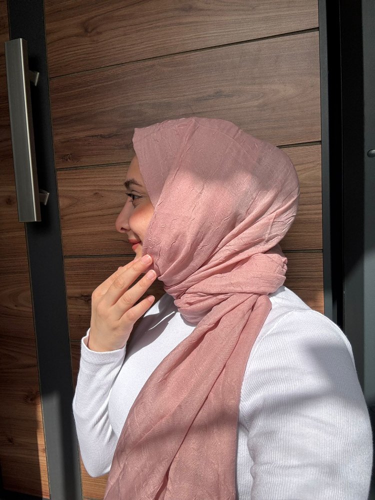 Bambu Şal Pembe