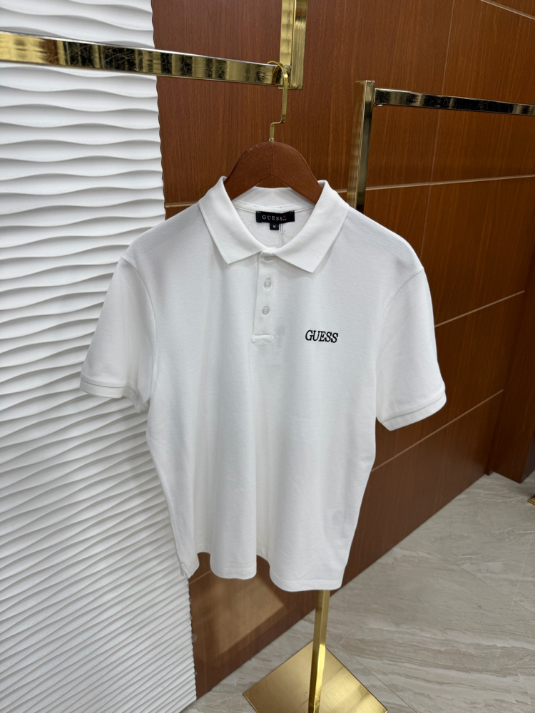 Guess Basic Yazılı İthal Polo Yaka