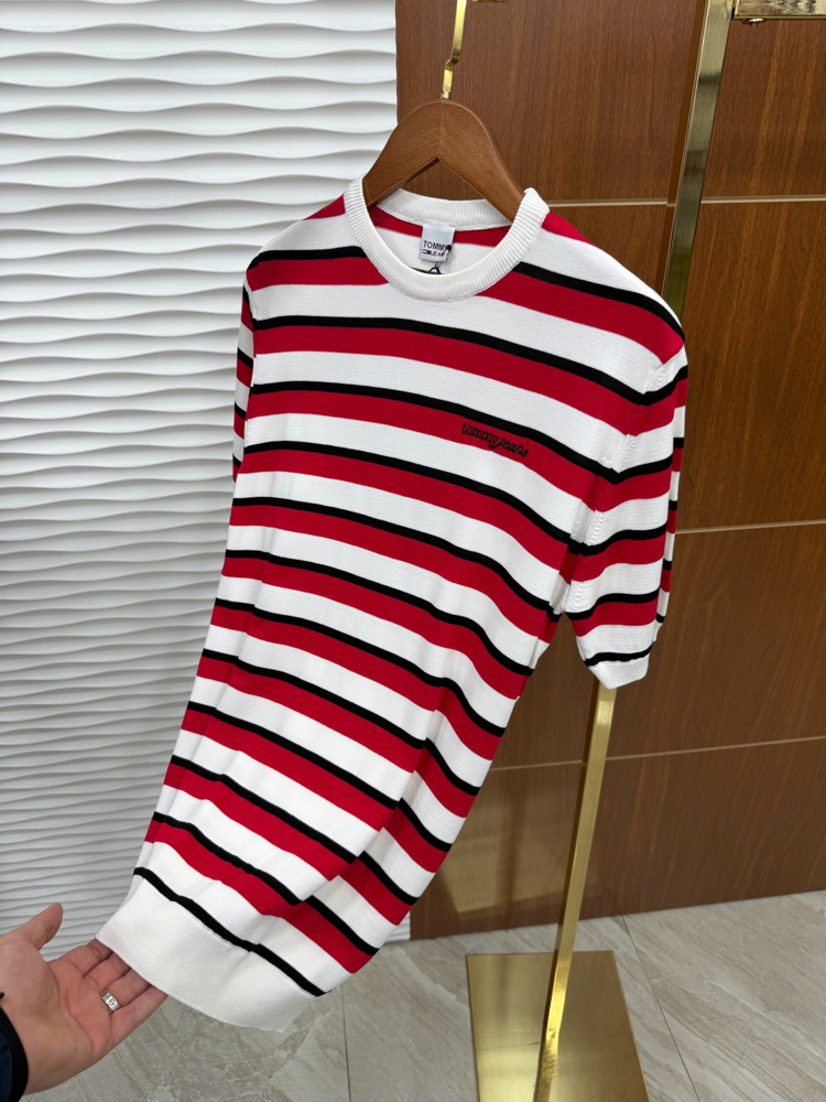 Tommy Jeans Çizgili İthal Triko 