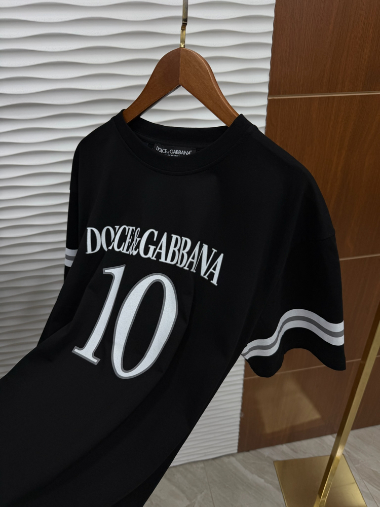 Dolce Gabbana 10 Siyah İthal Tişört