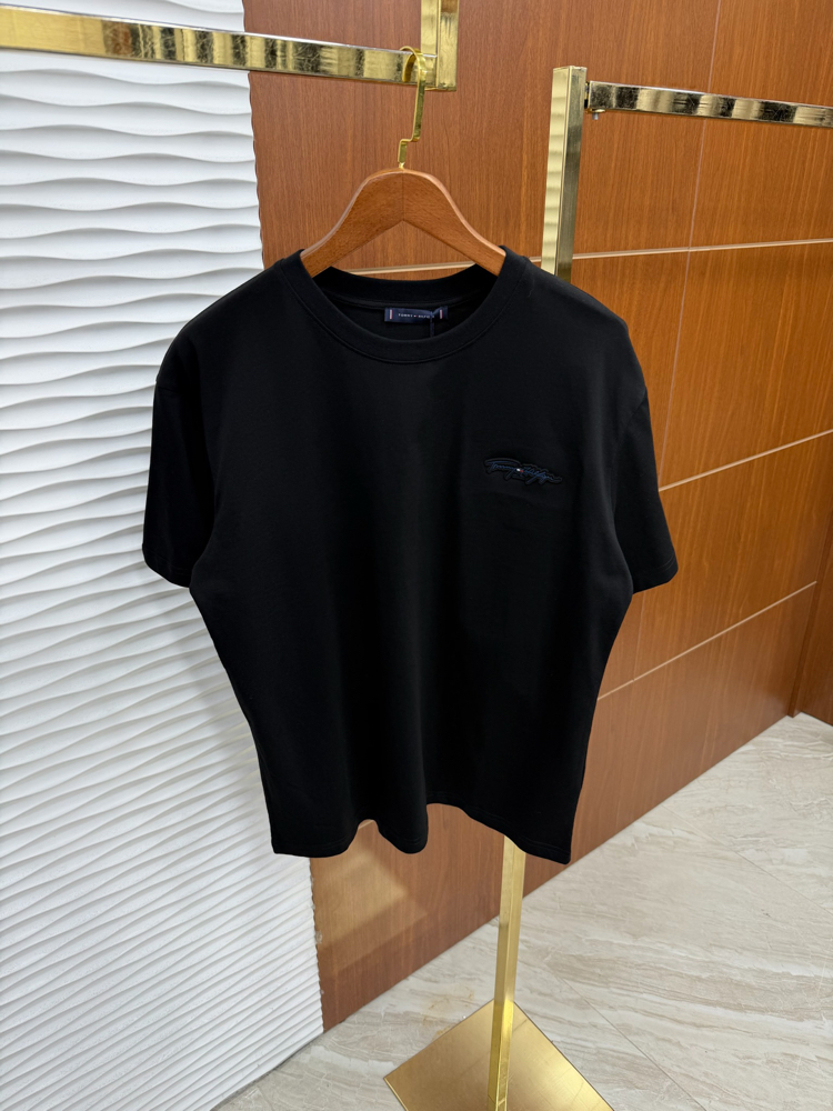 Tommy Hilfiger Basic Word Logo İthal Tişört