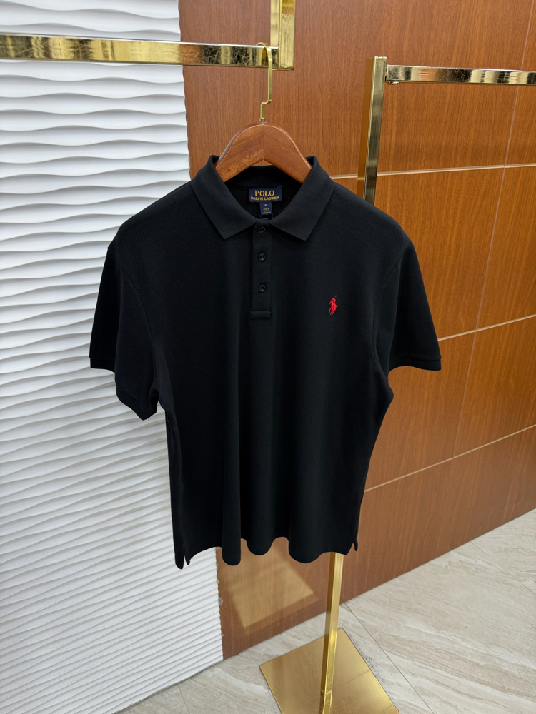 RL Siyah İthal Polo Yaka