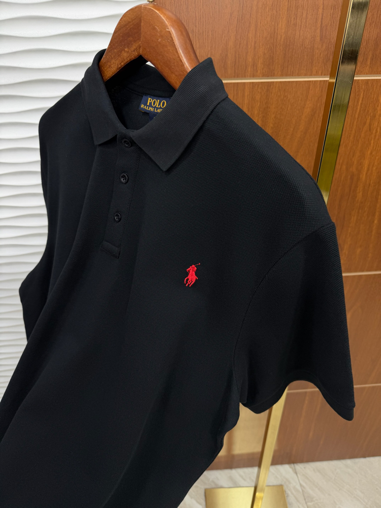 RL Siyah İthal Polo Yaka