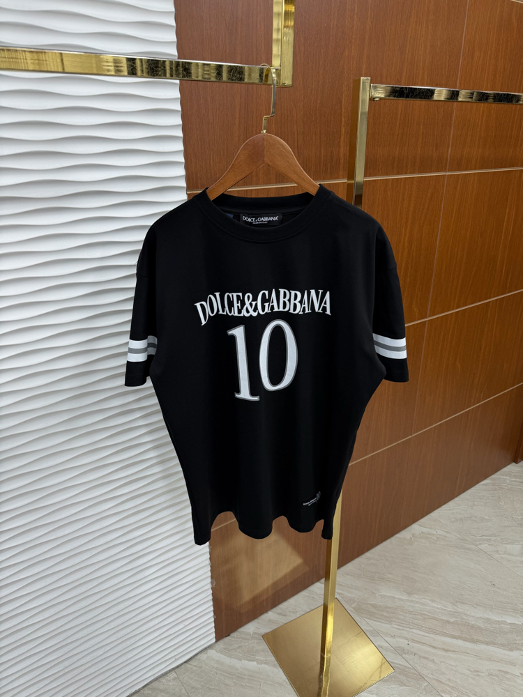 Dolce Gabbana 10 Siyah İthal Tişört