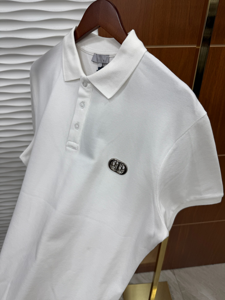 Christian Dior Beyaz İthal Polo Yaka