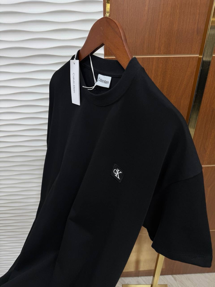 Calvin Klein Mini Patch Siyah İthal Tişört