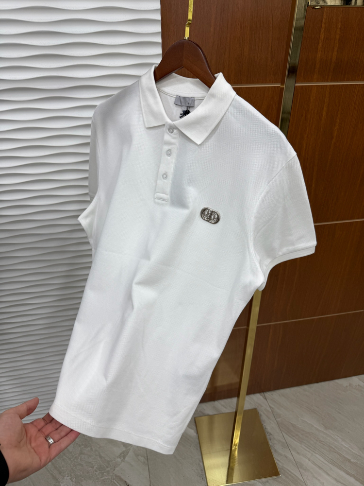 Christian Dior Beyaz İthal Polo Yaka