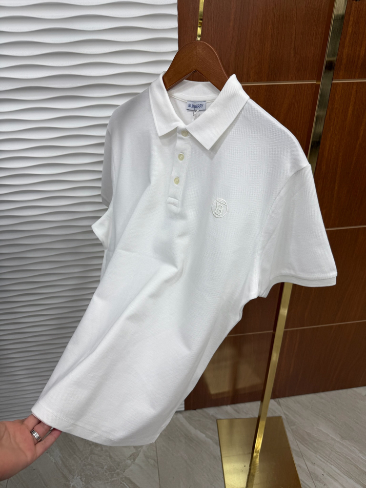 Burberry Basic Beyaz İthal Tişört