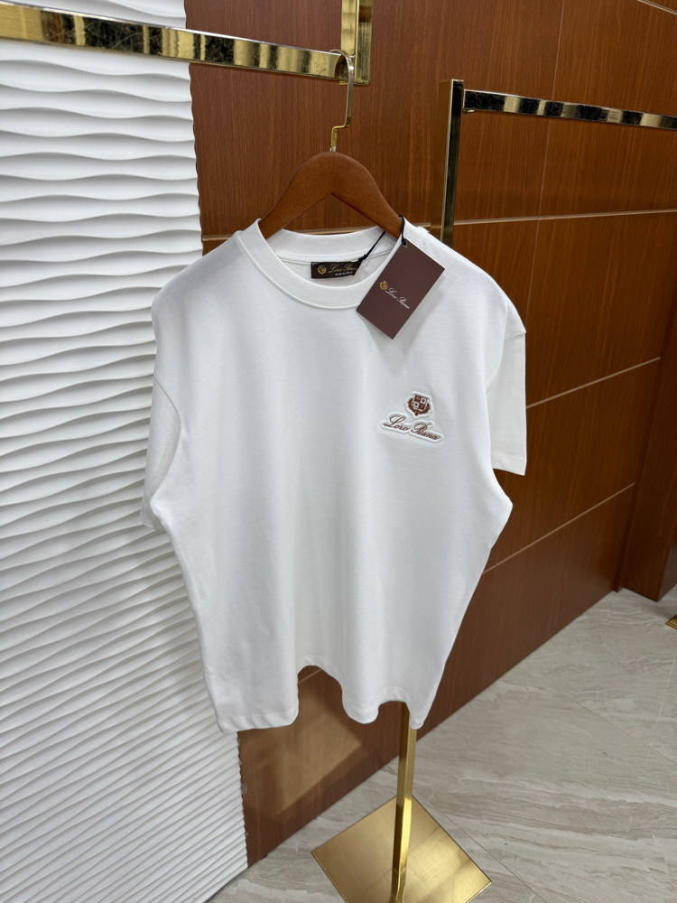 Loro Piana Beyaz İthal Tişört