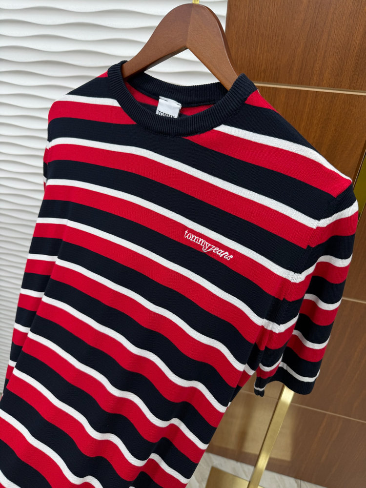 Tommy Jeans Çizgili İthal Triko