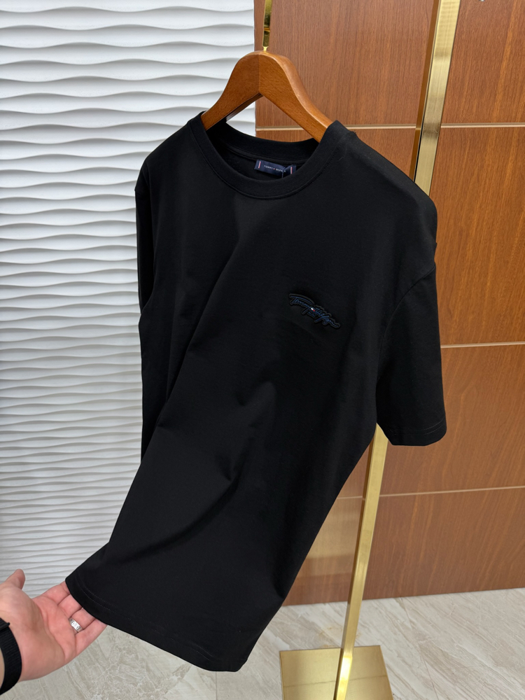 Tommy Hilfiger Basic Word Logo İthal Tişört