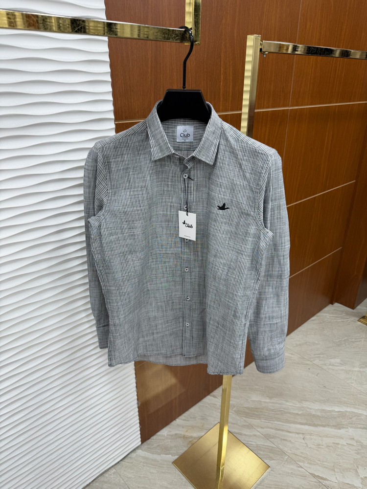 Beymen Club Koyu Gri İthal Gömlek