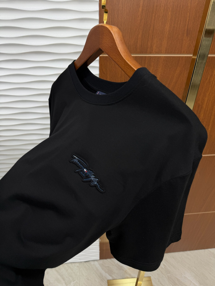 Tommy Hilfiger Basic Word Logo İthal Tişört