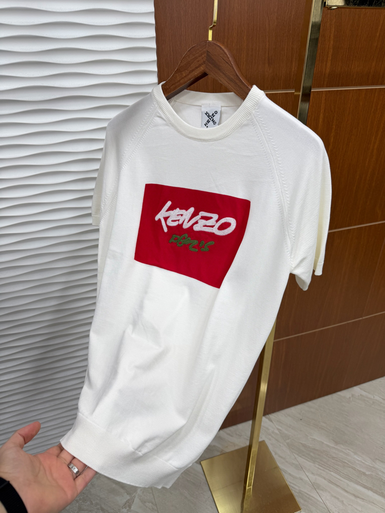 Kenzo Paris Beyaz İthal Triko