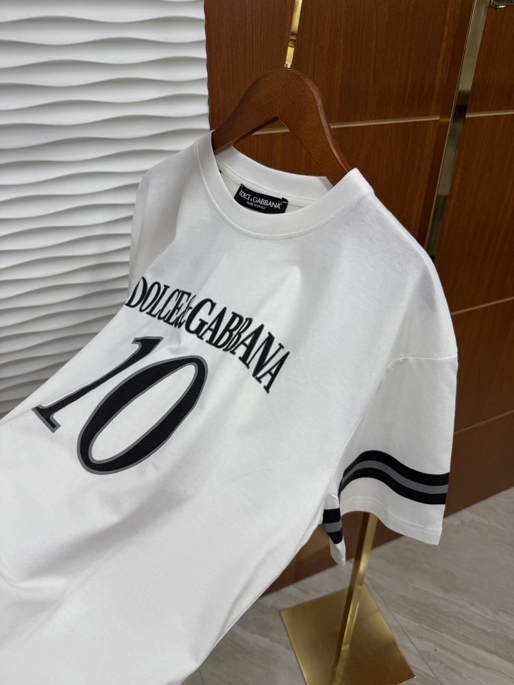 Dolce Gabbana 10 Beyaz İthal Tişört