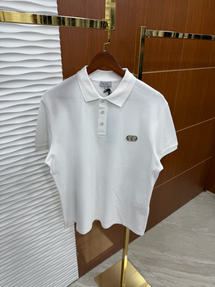 Christian Dior Beyaz İthal Polo Yaka