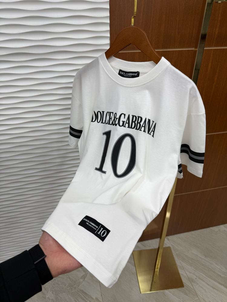 Dolce Gabbana 10 Beyaz İthal Tişört