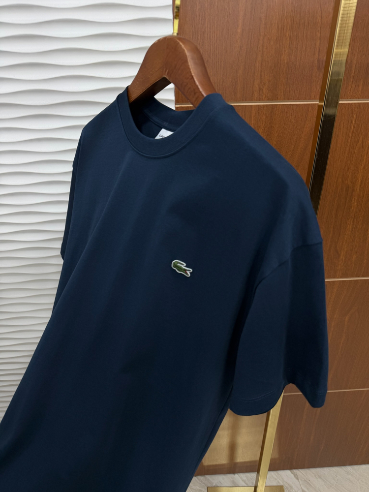 LCST Lacivert Basic Logo İthal Tişört